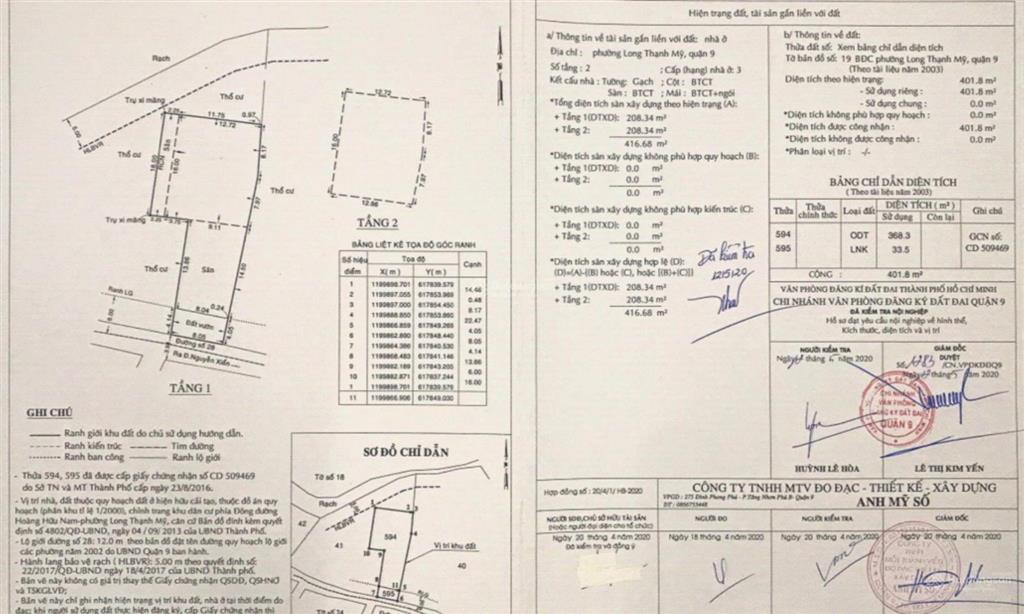 400m2 thỗ cư 2 mt đường số 28  nguyễn xiển giá tốt