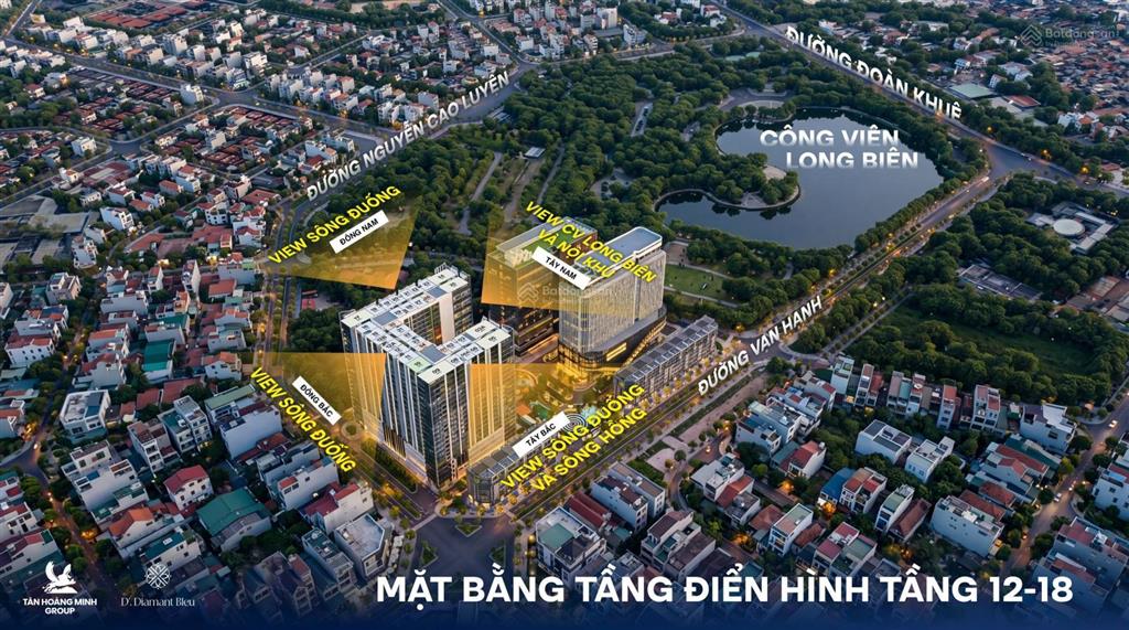 D’. diamant bleu căn 2pn 69,9m2 | 2wc | layout thoáng | sở hữu lâu dài