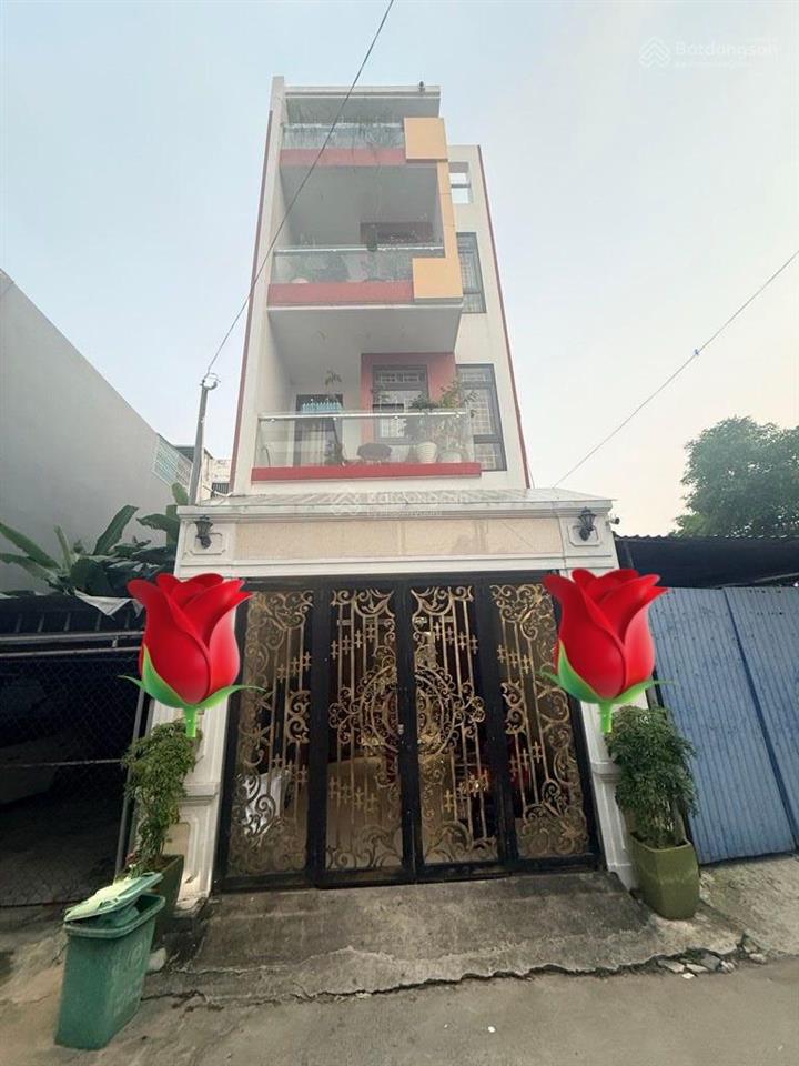 Bán nhà 4 tầng tân thới nhất  71m  2 mặt tiền xe tải thông  7.7 tỷ