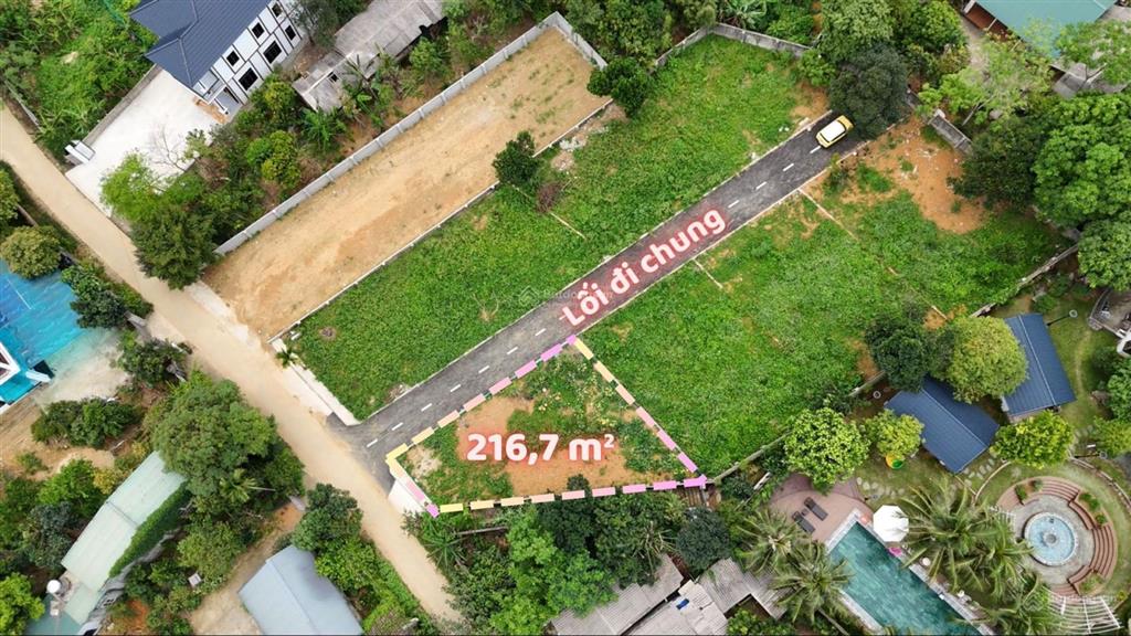 Mảnh đất đẹp ba vì hàng hiếm thị trường, giá đang rất thơm