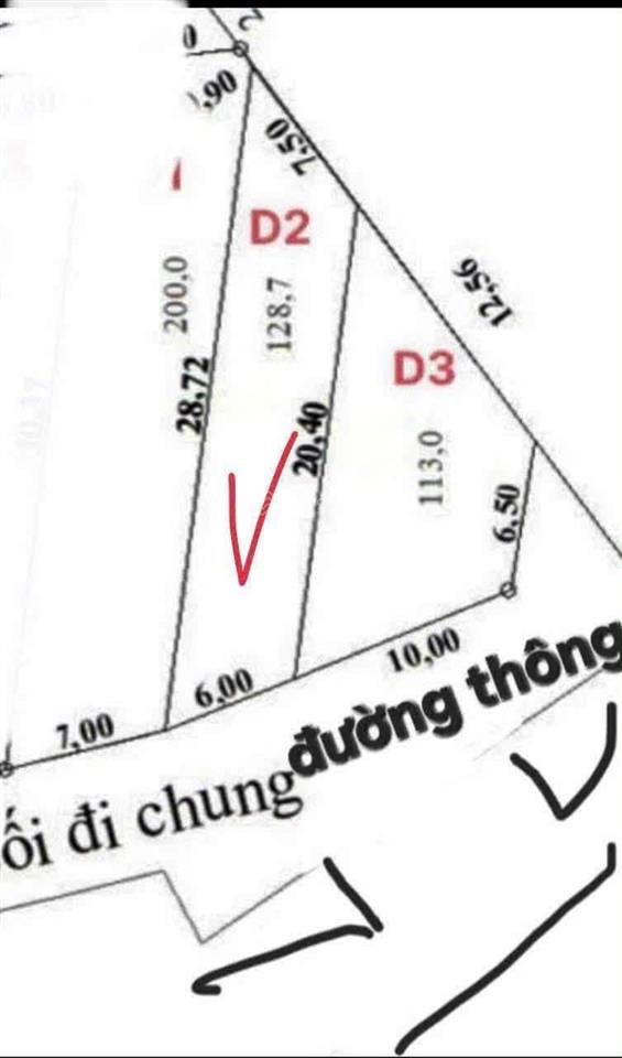 Bán đất quảng oai, ba vì 128m2 giá 8** triệu, view cánh đồng và núi thoáng đẹp