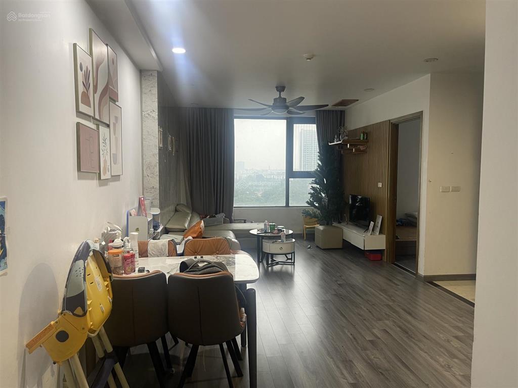 Bán ch eco green city, 286 nguyễn xiển, 75m2, 2pn, làm lại full toàn bộ nội thất từ sàn gỗ, trần