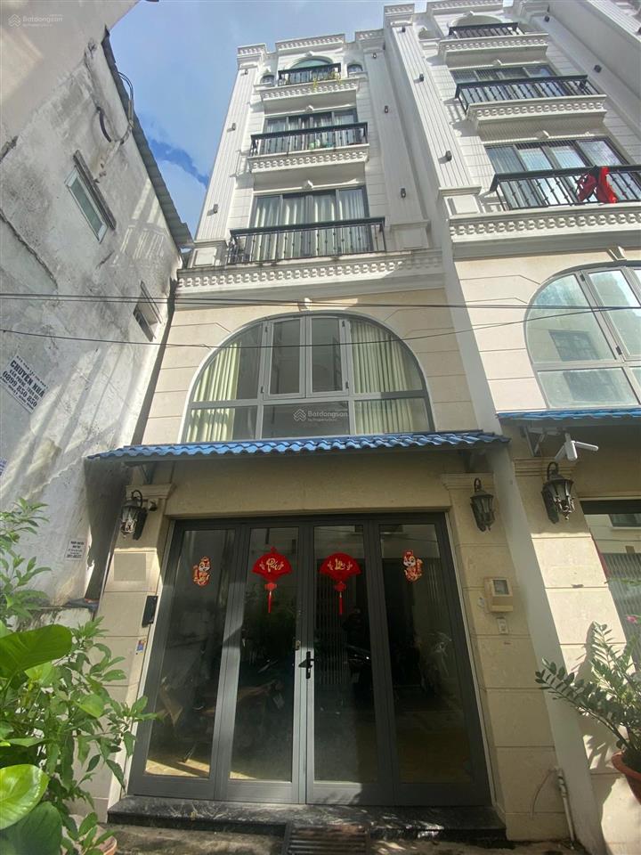 Kẹt tiền bán nhà 5 tầng hxh nở hậu siêu đẹp mặt tiền 4,2m nở hậu 5,6m giá 10 tỷ trần bình trọng