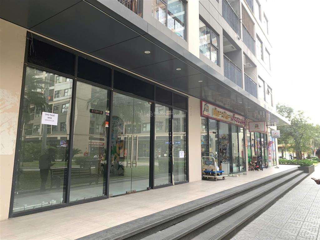 Cho thuê căn shop chân đế 38 tr/ tháng tại vinhomes smart city