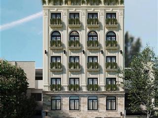 Bán tòa ccmn khai thác một tỷ tám/năm dt 150m2, 7 tầng, 2 ô tô tránh, 2 mặt tiền, 100m ra ga metro