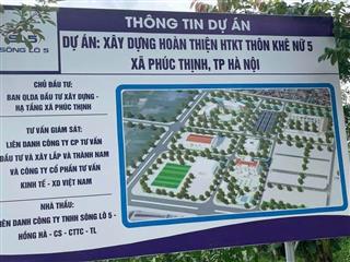 _ CƠ HỘI KHÓ GẶP_HƠN 40TR/M²_NGUYÊN KHÊ_PHÚC THỊNH_DT HƠN 100M²_MT 5M_TRƯỚC ĐẤT Ô TÔ TRÁNH_20M RA BÌA LÀNG