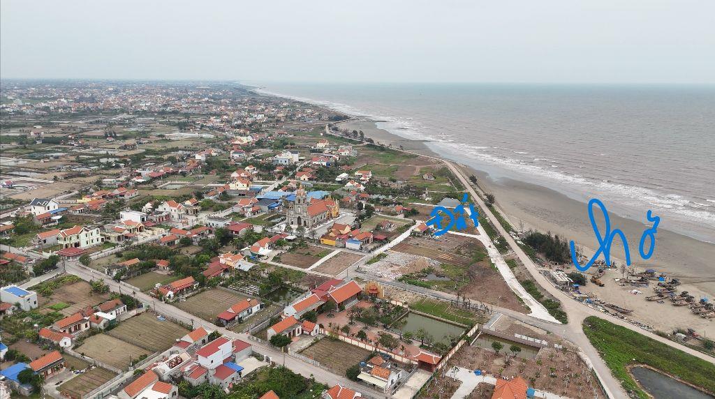 BÁN ĐẤT HẢI HẬU, MẶT BIỂN, TIỀM NĂNG TĂNG GIÁ CAO, ĐÃ CÓ GPXD, Ở NGAY, KD DỄ DÀNG, 180M2