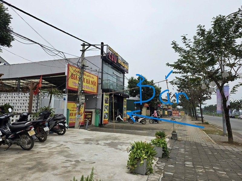BÁN CĂN NHÀ MẶT ĐƯỜNG LỚN SÓC SƠN HÀ NÔI, KD, VỈA HÈ ĐÁ BÓNG, SÁT KCN SẠCH, SÂN BAY, CHỢ