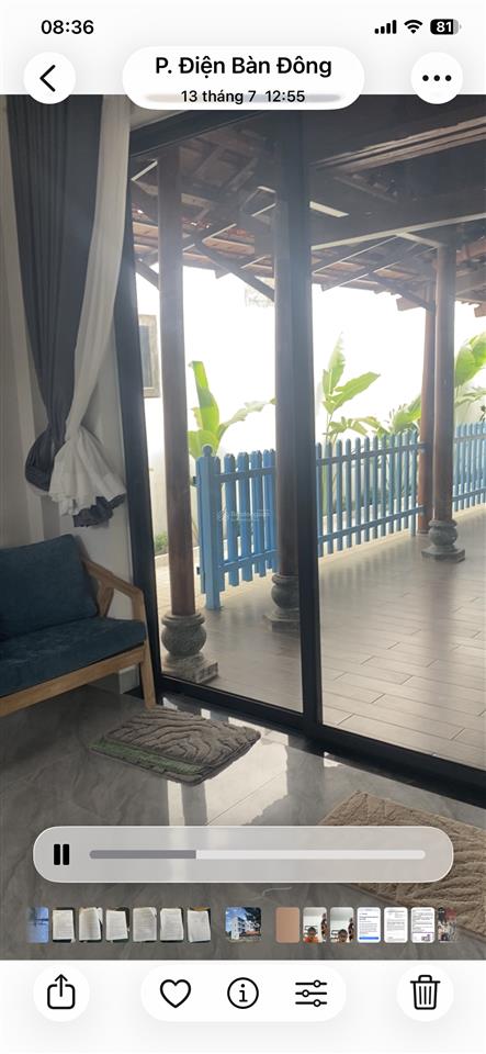 Mỗi căn hộ 1 tầng, thoáng mát, bacony lớn riêng, kv sinh hoạt chung rộng rãi