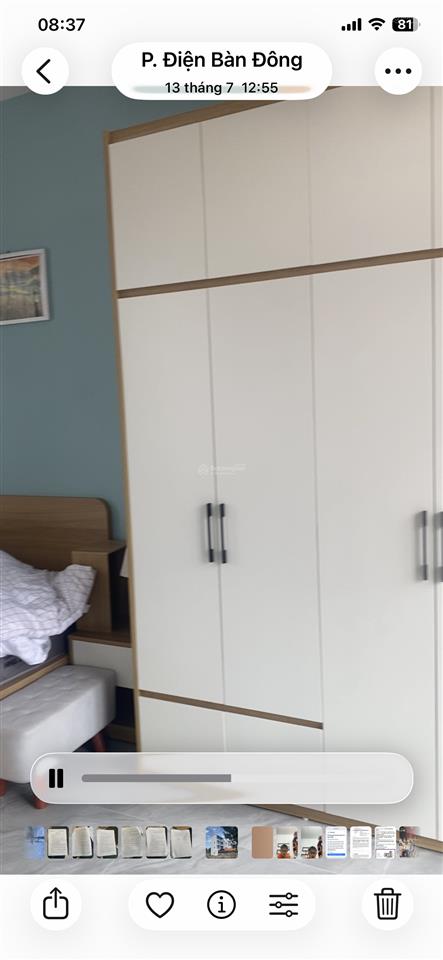 Mỗi căn hộ 1 tầng, thoáng mát, bacony lớn riêng, kv sinh hoạt chung rộng rãi