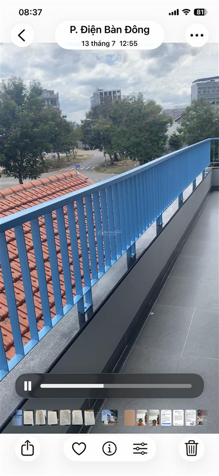 Mỗi căn hộ 1 tầng, thoáng mát, bacony lớn riêng, kv sinh hoạt chung rộng rãi
