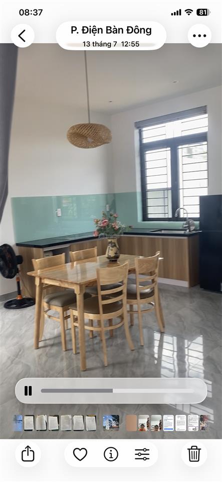 Mỗi căn hộ 1 tầng, thoáng mát, bacony lớn riêng, kv sinh hoạt chung rộng rãi