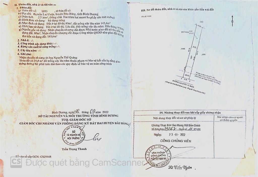 ĐẤT ĐẸP – GIÁ TỐT – CHÍNH CHỦ BÁN NHANH LÔ ĐẤT MẶT TIỀN TIỀM NĂNG TẠI huyện Bàu Bàng tỉnh