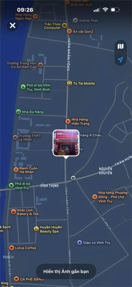 NHÀ ĐẸP- GIÁ TỐT CHÍNH CHỦ CẦN BÁN NHANH CĂN NHÀ TẠI đường Trần Nhân Tông, huyện Lý Nhân