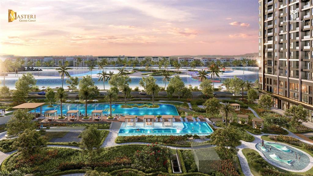 Chính thức nhận booking căn hộ bên hồ tạo sóng  masteri grand coast  ocp2