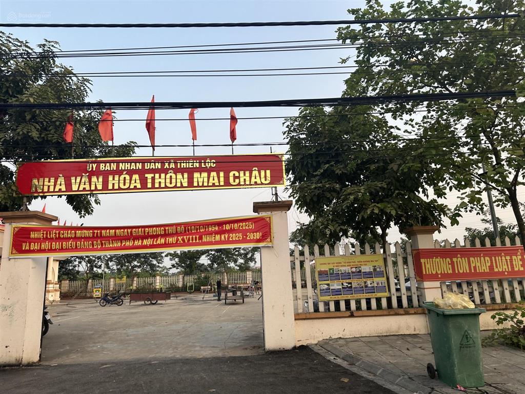 Chân cầu thượng cát, 139m2 mặt tiền 7m, ngõ thông ô tô 7 chỗ, tương lai 2 phút sang phố.