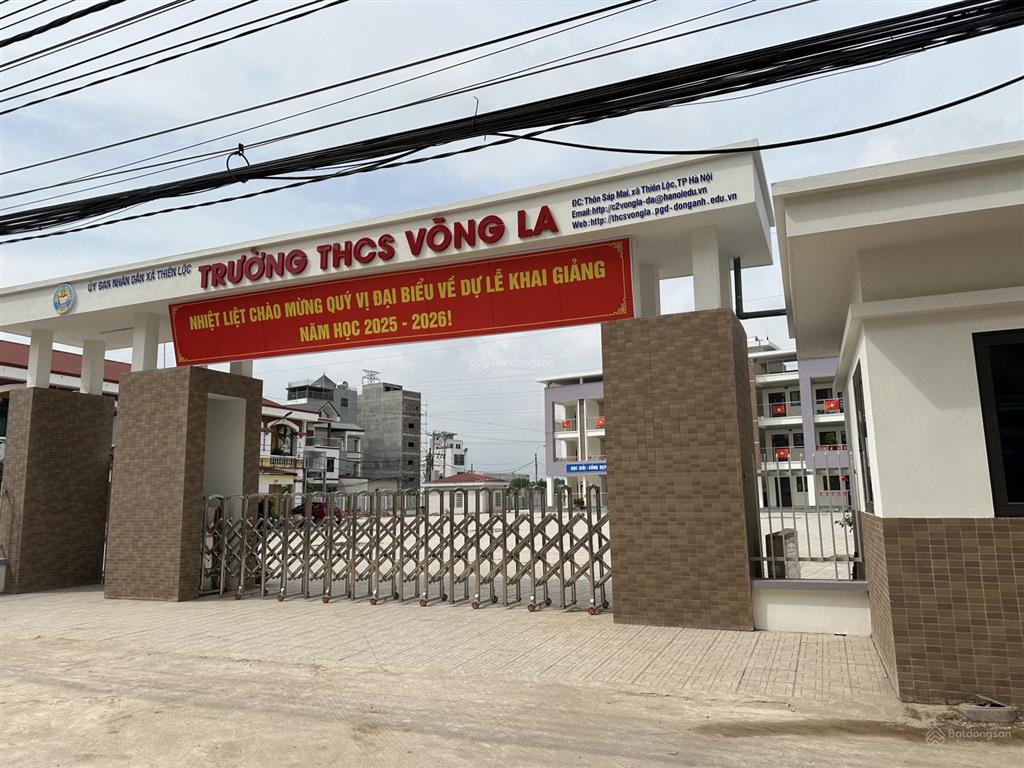 Chính chủ gửi bán lô đất đấu giá 62m2 x mt 5,2m tại sáp mai  võng la. phân lô ô tô tránh vỉa hè
