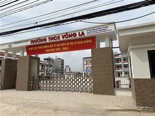 Chính chủ gửi bán lô đất đấu giá 62m2 x mt 5,2m tại sáp mai  võng la. phân lô  ô tô tránh vỉa hè