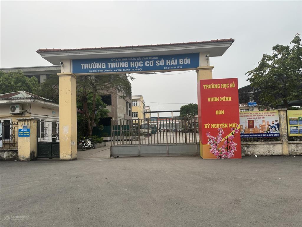 Bán đất đẹp cổ điển  hải bối gần 60m2  trục chính kinh doanh  đường ô tô tránh  không quy hoạch
