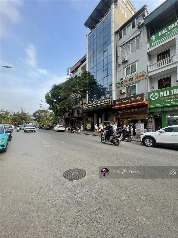 Nhà vip  giá ngon nhất khu lotte mall tây hồ  6 tầng 75m2  lạc long quân  4 làn ô tô tránh 29t