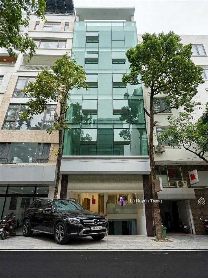 Hiếm có khó tìm  mặt phố cầu giấy  hoàng quốc việt  8 tầng 105m2  mặt tiền 7m  2phút ra hồ tây