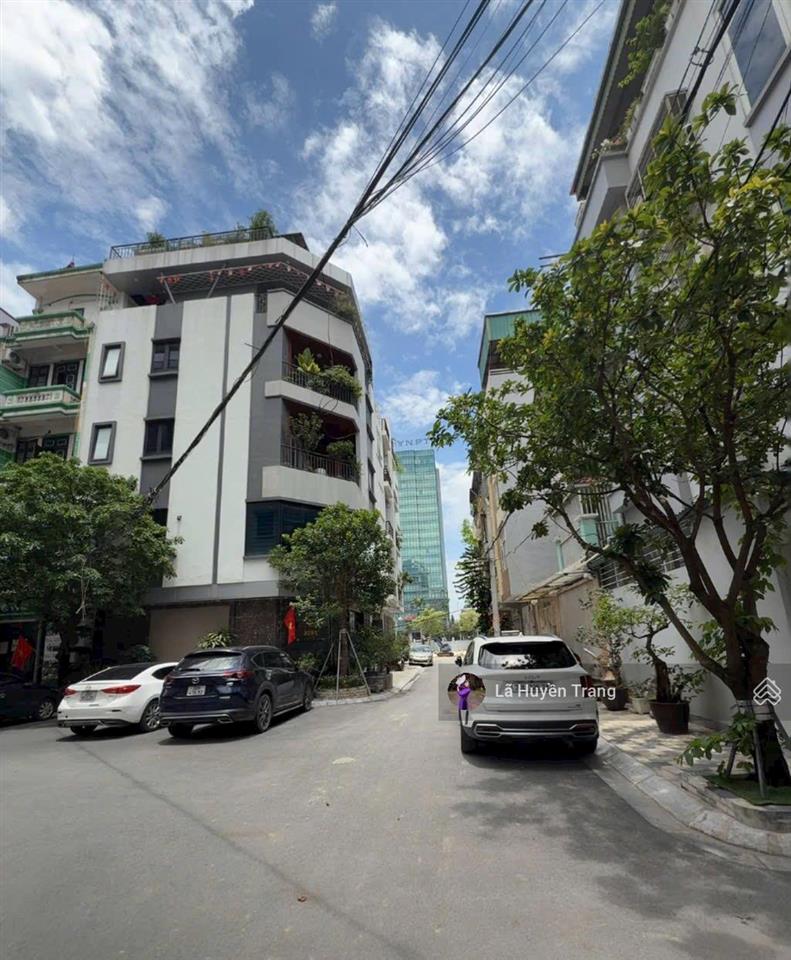 Phân lô hoàng quốc việt  cầu giấy  lô góc dtsd 80m2 2 thoáng vỉa hè ô tô tránh  gần công viên