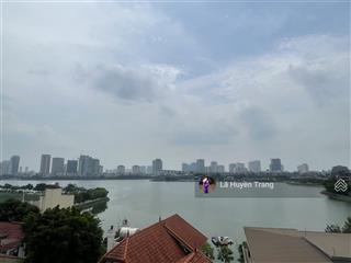 Giảm sâu 20 tỷ  siêu phẩm trịnh công sơn tây hồ toà nhà cao cấp 210m2 view hồ  dòng tiền 2,4 tỷ