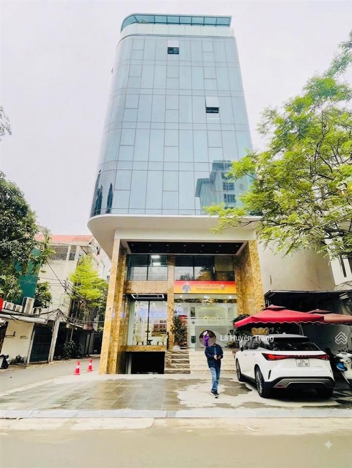 Tây hồ trục đại lộ cảnh quan sông hồng  tòa building 9 tầng  100m2 xây mới  vỉa hè  ô tô tránh
