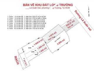 Bán lô đất mặt tiền đường lã xuân oai