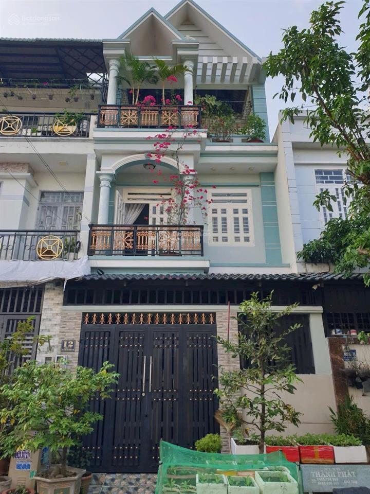 Nhà 1 trệt 2 lầu đẹp 5x16m shr  mt nhựa 10m thông trong kdc an ninh gần chợ đại hải