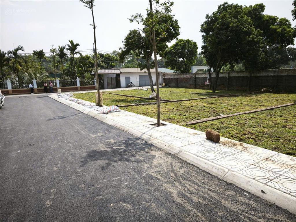 Hòa lạc  đất nền 100m2  full thổ cư  gần trục chính  sát cnc