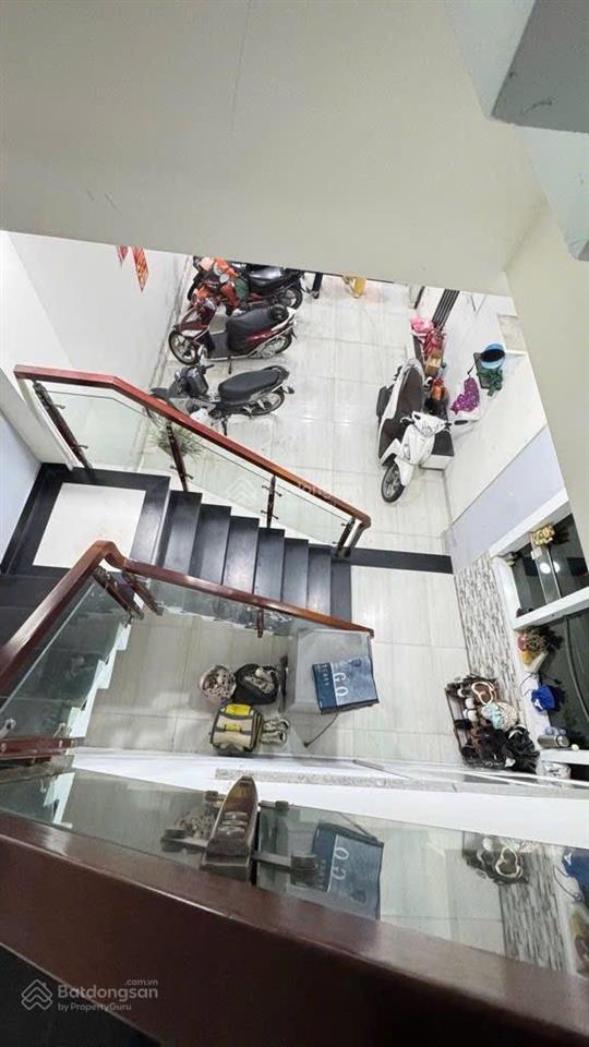 Hiếm bán nhà 4 tầng 4x17m nở hậu 4,5m hẻm ô tô nguyễn văn lượng, phường an hội đông tphcm 9tỷ9