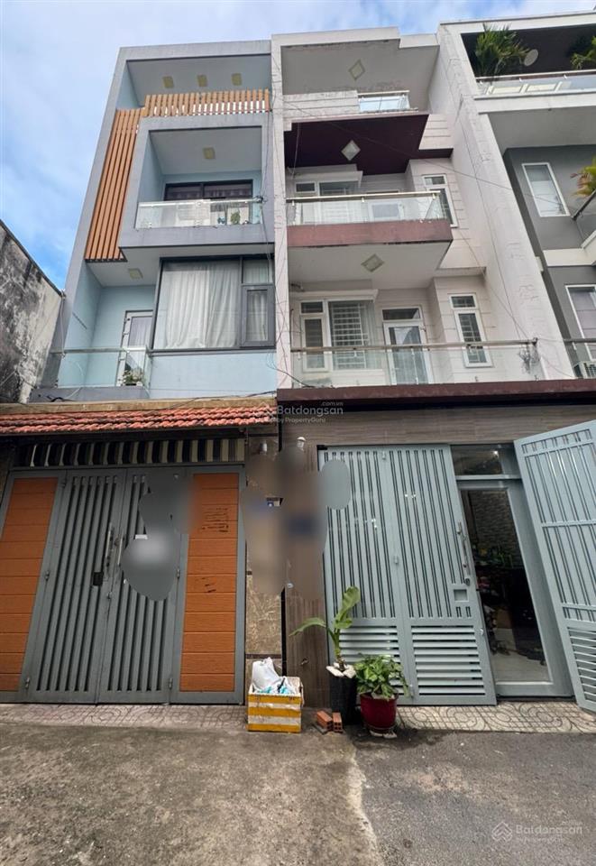 Hiếm bán nhà 4 tầng 4x17m nở hậu 4,5m hẻm ô tô nguyễn văn lượng, phường an hội đông tphcm 9tỷ9