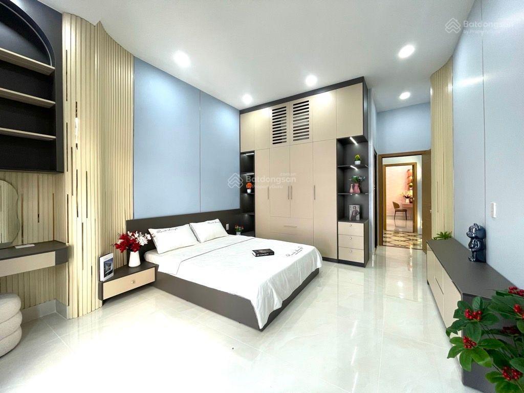 Bán nhà 4 tầng đẹp lung linh full nội thất, hẻm ô tô thông lê văn thọ p. thông tây hội chỉ nhỉnh 8t