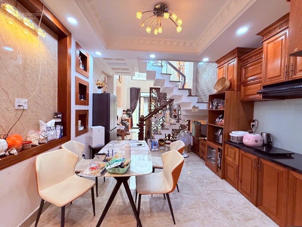 Hiếm có, chỉ 7tỷ8 sở hữu ngay nhà 4 tầng đẹp lung linh full nt ngay sát mt lê đức thọ p. an hội tây