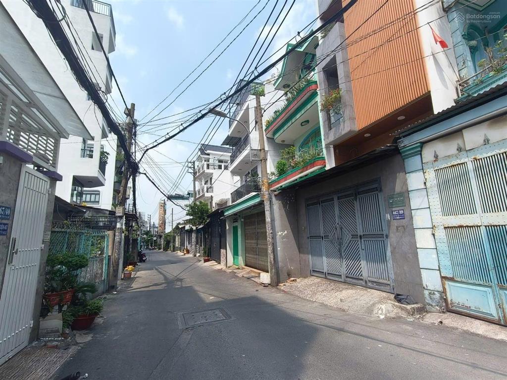 Bán chdv 7 tầng 12 phòng thu nhập 60tr/th hẻm ô tô thông sát mt lê đức thọ p. an hội đông chỉ 15t