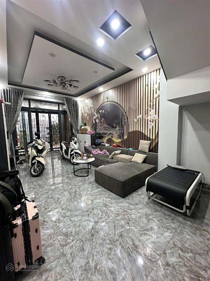 Hiếm, nhà đẹp 4t hẻm xe tải cách mặt tiền 1 căn ngay nguyễn tư giản p. an hội tây giảm 500tr chỉ 8x