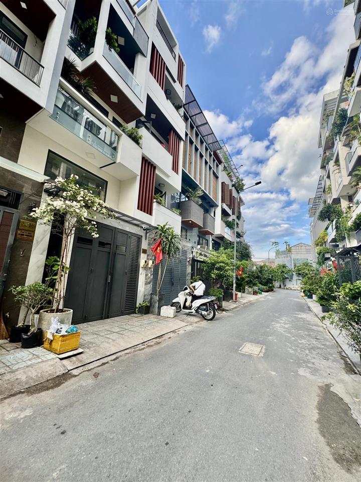 Hiếm chỉ 9 tỷ có nhà đẹp 5 tầng hẻm ô tô 8m khu nổi bật nguyễn tư giản p12 gò vấp