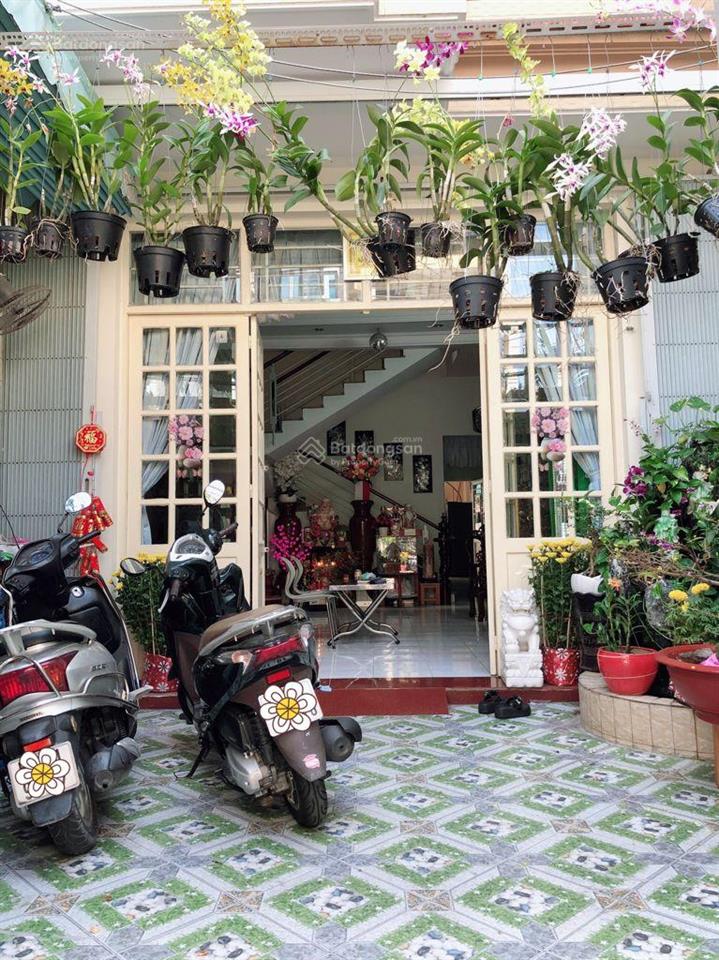 Bán nhà 4 tầng 5x19m, hẻm xe tải thông 12m sát mặt tiền phan huy ích phường an hội tây nhỉnh 12tỷtl