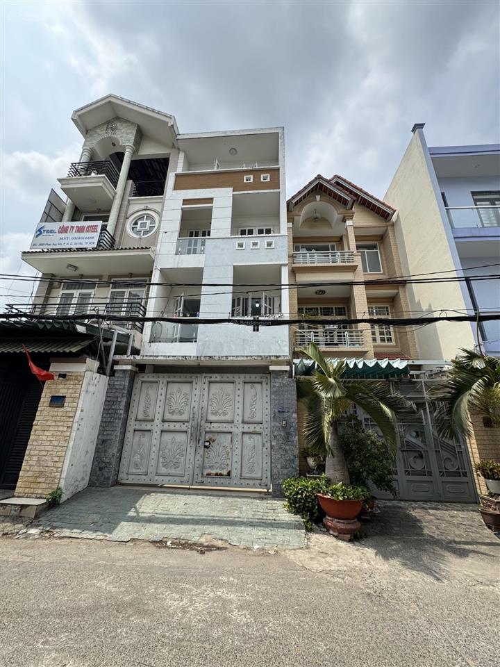 Bán nhà 4 tầng 5x19m, hẻm xe tải thông 12m sát mặt tiền phan huy ích phường an hội tây nhỉnh 12tỷtl