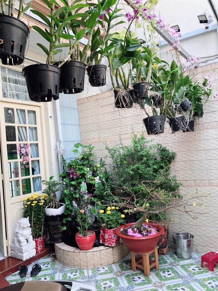 Bán nhà 4 tầng 5x19m, hẻm xe tải thông 12m sát mặt tiền phan huy ích phường an hội tây nhỉnh 12tỷtl