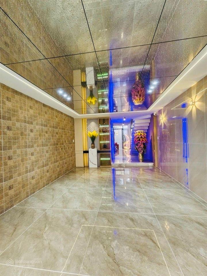 Giảm 1tỷ, bán nhà mới 5 tầng full nt cao cấp hẻm xh thông phạm văn chiêu p. thông tây hội chỉ 10tỷ7