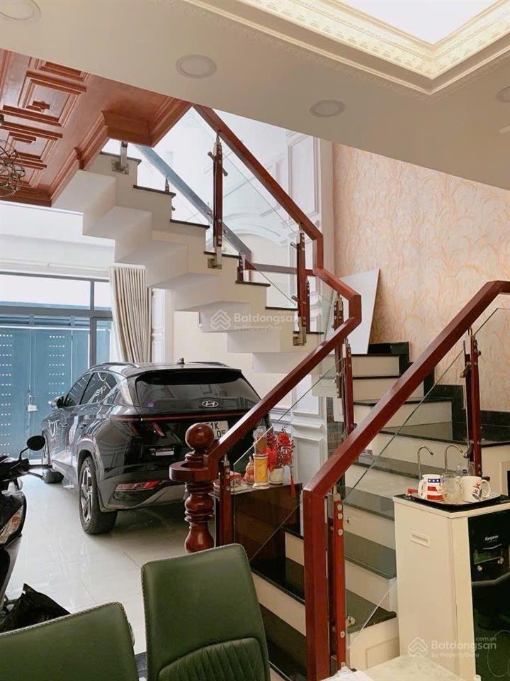 Bán nhà 4 tầng đẹp lung linh hẻm xe hơi sát mặt đường nguyễn văn khối phường 11 gò vấp chỉ 8tỷ9 tl