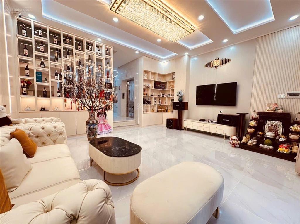 Bán nhà 5 tầng đẹp như biệt thự 6x20m hẻm xe tải thông nguyễn văn khối p. thông tây hội 18t còn tl