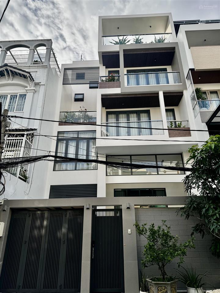 Biệt thự 5tầng mới tinh hẻm thông 10m ngang 8m cực đẹp dương quảng hàm, p.an nhơn nhỉnh 27tỷ tl tôt