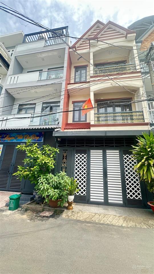 Nhà đẹp lung linh 65m2  4 tầng ngang 5m nguyễn tư giản p. an hội tây chỉ 9 tỷ 3 tl