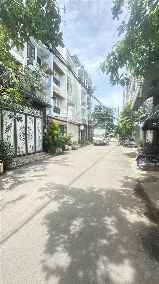 Nhà đẹp lung linh 65m2  4 tầng ngang 5m nguyễn tư giản p. an hội tây chỉ 9 tỷ 3 tl