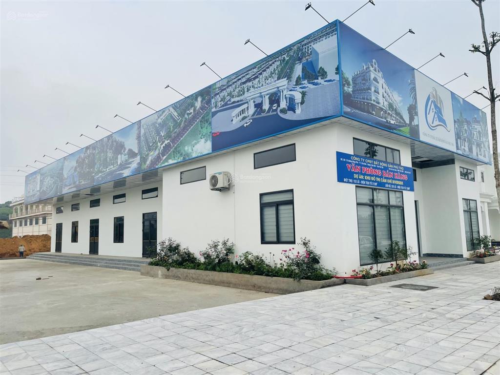 Bán nhanh 01 suất ngoại giao, kđt cẩm khê riverside, sẵn sổ lâu dài, không phát sinh chi phí