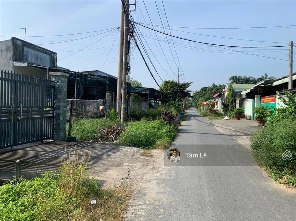 Ngộp bank bán gấp miếng đất ngay 1/ trần văn chẩm, tân thông hội, củ chi.dt 151,9m2 giá chỉ 1ty4 tl