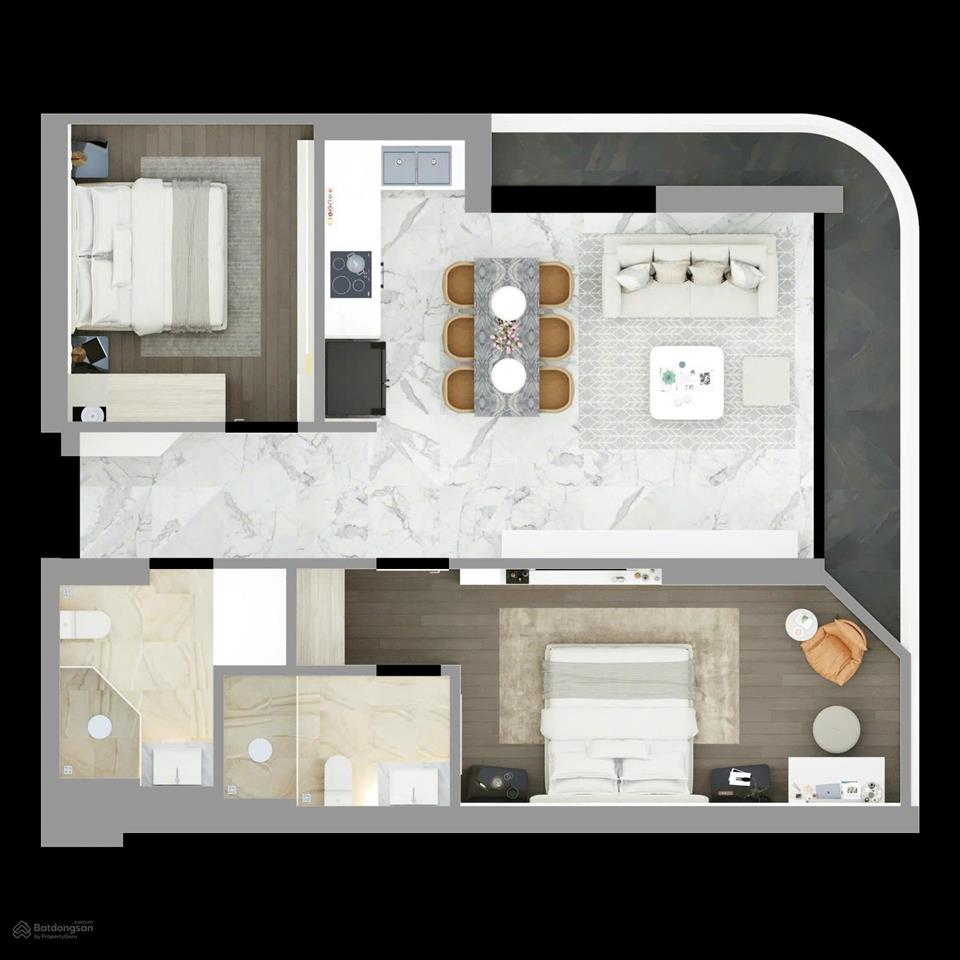 Bán gấp ch timesquare 2pn 85m2 sổ lâu dài view biển trực diện giỏ ngoại giá 15 tỷ.